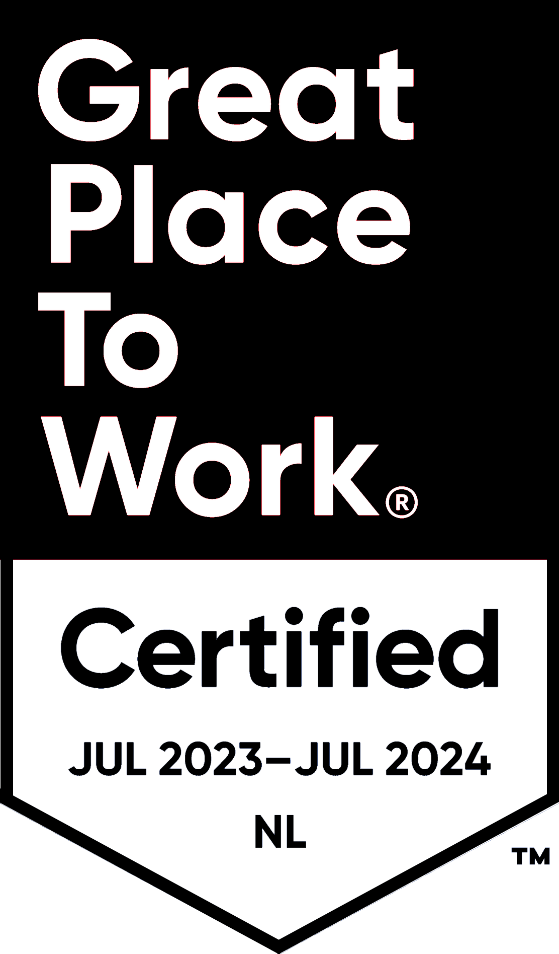 Great Place To Work certificaat